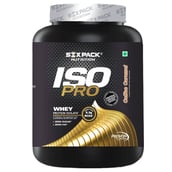 Six Pack Nutrition Iso Pro Whey Protein Isolate,  4.4 lb  Coffee Caramel 