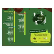 Nutrition - Nouriza Dark Chocolate Peanut Butter Spread (Creamy),  1 kg  Added Vitamins Minerals Omega 