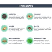ingredients - Udyan Ayurveda Tea,  Natural  50 g