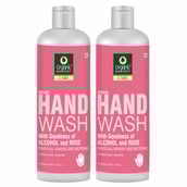 3 - Organic Harvest Hand Wash,  Alcohol & Rose  500 ml  Fights All Viruses & Bacteria (Pack of 2) 