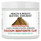 Aztec Secret Calcium Bentonite Clay,  454 g  for All Skin Types 