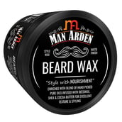 Side - Man Arden Beard Wax, 50 g Strong Hold with Matte Finish