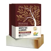 Front - Morpheme Remedies Handmade Luxury Soap, 125 g White Tea & Ginger