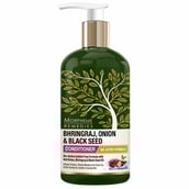 Front1 - Morpheme Remedies Bhringraj Onion & Black Seed Combo, 3 Piece(s)/Pack Hair Shampoo 300ml + Conditioner 300ml + Hair Oil 200ml