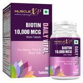 3 - MuscleXP Biotin 10000 mcg,  100 tablet(s)  Unflavoured 