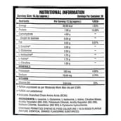 Info - MuscleXP BCAA PRO with L Glutamine & Citrulline Malate,  0.88 lb  30 Servings  Orange 