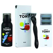 Uncle Tony Complete Starter Pack,  3 Piece(s)/Pack  for All Skin Types Red 