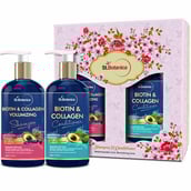 FrontPack - St.Botanica Hair Shampoo & Conditioner Combo Pack,  300 ml  Biotin & Collagen + Volumizing 