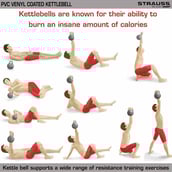 4 - Strauss Kettlebell,  Black  6 kg 