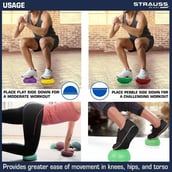 4 - Strauss Hedgehog Balance Pod,  Red  10x16x16 cm 