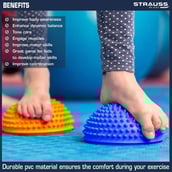 6 - Strauss Hedgehog Balance Pod, Orange 10x16x16 cm