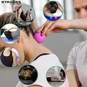 4 - Strauss Yoga Massage Ball,  Pink 