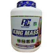 1 - RONNIE COLEMAN King Mass , 6 lb Strawberry MilkShake