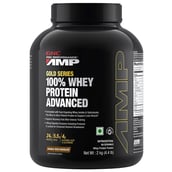 5 - GNC Amp Gold Series 100% Whey Protein Advanced, 4.4 lb Double Rich Chocolate