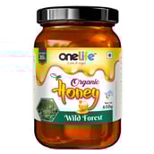 2 - OneLife Organic Honey,  650 g  Forest Wild 