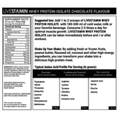 supplement - Livestamin Whey Protein Isolate,  0.88 lb  Chocolate 