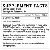 supplement - Livestamin Citrulline Malate Powder 2:1,  0.22 lb  Unflavoured 