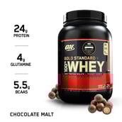 ON (Optimum Nutrition) Gold Standard 100% Whey Protein,  2 lb  Chocolate Malt 