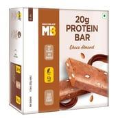 2 - MuscleBlaze Protein Bar,  6 Piece(s)/Pack  Almond Fudge 