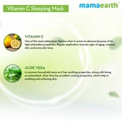 Benefit1 - Mamaearth Vitamin C Sleeping Mask,  100 g  with Vitamin C & Aloevera for Skin Illumination 