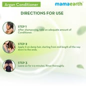 Benefit2 - Mamaearth Argan Conditioner,  250 ml  with Argan & Apple Cider Vinegar for Frizz-Free and Stronger Hair 