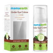 Front - Mamaearth Under Eye Cream,  50 ml  with Cucumber & Coffee for Dark Circles 