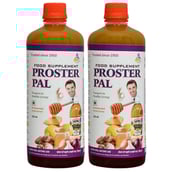 1 - SKSB Proster Pal Garlic Lemon Ginger Onion Turmeric Honey Syrup Pack of 2,  525 ml 