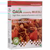 GAIA Muesli Strawberry,  0.400 kg  Unflavoured 
