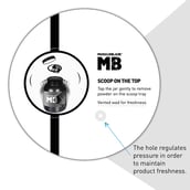 Scoop - MuscleBlaze Biozyme Immunity Whey,  4.4 lb  Rich Milk Chocolate 