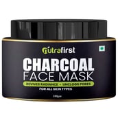 1 - NutraFirst Charcoal Face Mask, 100 g for All Skin Types