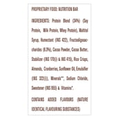 Ingredients - MuscleBlaze Protein Bar,  12 Piece(s)/Pack  Choco Delight 