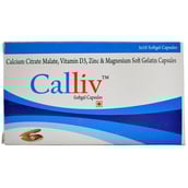 2 - Live Well Inc Calliv High Absorbtion Calcium,  Unflavoured  30 Soflets 