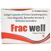 2 - Live Well Inc Fracwell Ortho Supplement,  30 softgels 