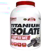 1 - SAN Titanium Isolate Supreme, 5 lb Cookies & Cream