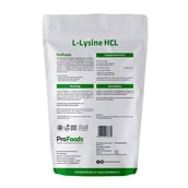 Back - ProFoods L Lysine HCL Powder, 125 g Unflavoured