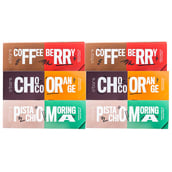 O'Greens Energy Bars,  6 bar(s)  Pistachio Moringa, Choco Orange & Coffee Berry 