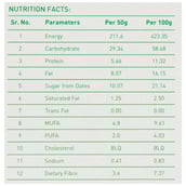 nutrtion - O'Greens Moringa Energy Bars,  6 bar(s)  Pistachio Pack of 3 
