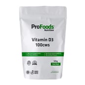 3 - ProFoods Vitamin D3 100cws Powder,  125 g 