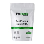 3 - ProFoods Soy Protein Isolate 90% Powder,  2.2 lb  Unflavoured 