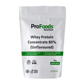 3 - ProFoods Whey Protein Concentrate 80% Powder,  2.2 lb  Unflavoured 