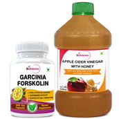 St.Botanica Garcinia Forskolin Extract + Apple Cider Vinegar with Honey, 2 Piece(s)/Pack