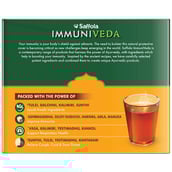benefits - Saffola Immuniveda Kadha Mix,  20 sachets/pack 