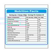 supplement - HealthXP Mass Gainer,  6.6 lb  Alphanso Mango 