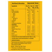 nutritioninfo - HealthXP Protein Bars (18g Protein), 6 Piece(s)/Pack Mango