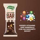 1 - Nouriza Bar,  10 Piece(s)/Pack  Choco Almonds 