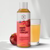 1 - Wellbeing Nutrition USDA Organic Apple Cider Vinegar with 2X Mother  Raw Unfiltered,  0.5 L  Unflavoured 