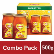 1 - Saffola Honey Plus with Digestive,  2 Piece(s)/Pack  Natural 