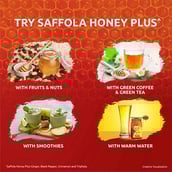 highlights - Saffola Honey Plus with Digestive,  2 Piece(s)/Pack  Natural 