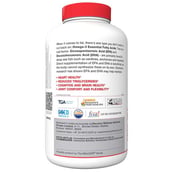 back - Vitrovea Deep Sea Fish Oil 1000 mg Natural Strength, 180 softgels