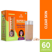 Chicnutrix Super C Amla Extract & Zinc, 60 tablet(s) Fizzy Orange